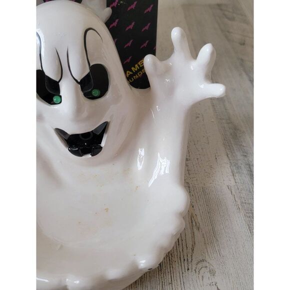 NCE Its alive! Ghost candy dish AS IS boo halloween home decor - Picture 4 of 10